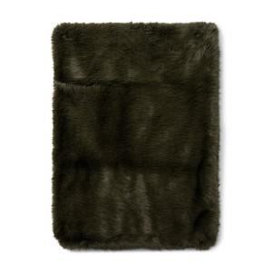 Pled Zielony Futerko Bromont 180x130cm Riviera Maison