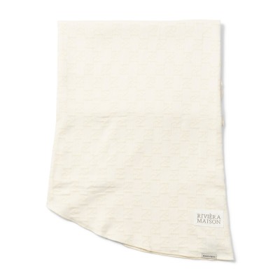 Obrus Okrągły RM Monogram Jacquard Riviera Maison 180cm