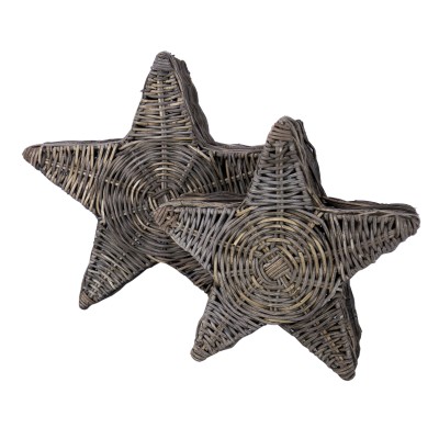 Zestaw Dwóch  Szkatułek Rattanowych Star 3