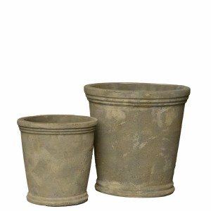 Osłonki PisaTerracotta Beżowo-Brązowe Set 2