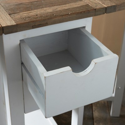 Stół Barowy Rozkladany Wooster Street Bar Table 50/180x80 Riviera Maison 6