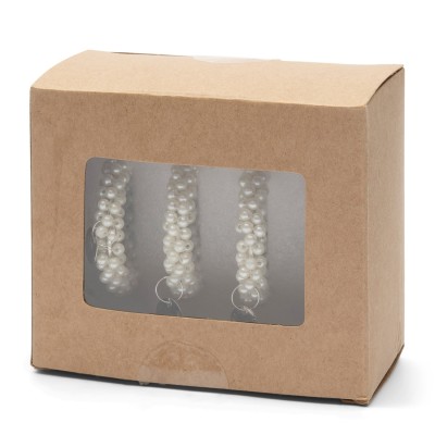 Komplet Obrączek do Serwetek Classic Pearl Riveira Maison 4szt 4