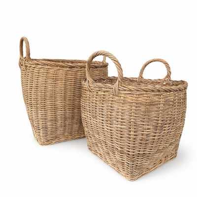 Zestaw Koszyków Rattanowych Nora - Set 2