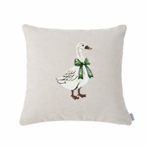 Poduszka Haftowana Dekoracyjna Mrs Goose