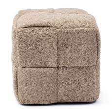 Puf Qbic Stool 40x45 Soft Walnut Riviera Maison