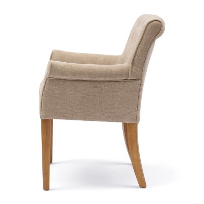 Krzesło do Jadalni La Scala DAC Natural Linen Riviera Maison 3