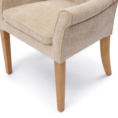 Krzesło do Jadalni La Scala DAC Natural Linen Riviera Maison 7