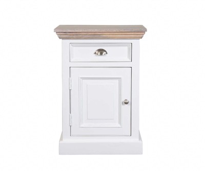 Szafka Nocna w Stylu Hamptons Lewa Bristol 50x40x70cm 2