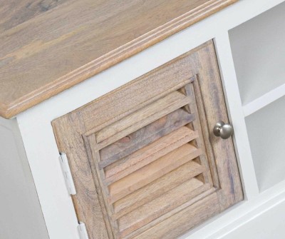 Szafka RTV Bristol w Stylu Hamptons 133x45x45cm 4