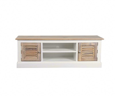 Szafka RTV Bristol w Stylu Hamptons 133x45x45cm 3
