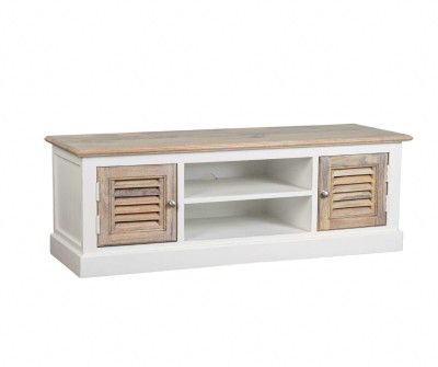 Szafka RTV Bristol w Stylu Hamptons 133x45x45cm 2