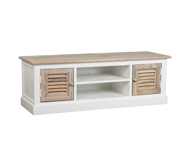 Szafka RTV Bristol w Stylu Hamptons 133x45x45cm