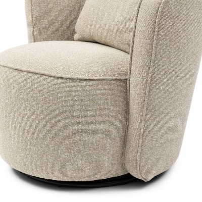 Fotel Obrotowy Cipriani Swivel AC Dune Sand Riviera Maison 6