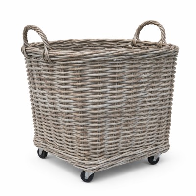 Kosz  Rattanowy na Kółkach Harmony Wys. 50cm 5