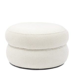 Puf San Remo Simply White Riviera Maison