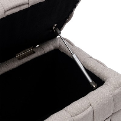 Puf/Ławka Z Pojemnikiem Room 48 Linen 90x40cm Riviera Maison 5