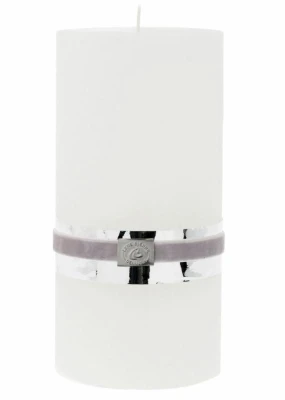 Świeca Biała Lene Bjerre XL 