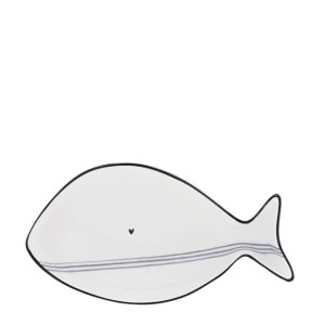 Talerz do Serwowania Fish Plate Small Stripes Bastion Collection