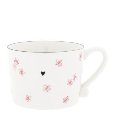 Kubek White/Rose Little Flowers Bastion Collection 2