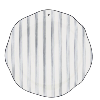 Talerz Śniadaniowy Small Stripes Bastion Collection 2