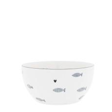 Miska Watercolour Blue Fish Bastion Collection