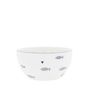 Miska Watercolour Blue Fish Bastion Collection