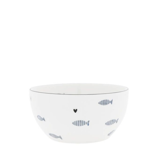 Miska Watercolour Blue Fish Bastion Collection