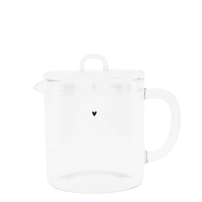 Czajnik Szklany Teapot Black Heart Bastion Collection