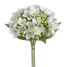 Bukiet Hortensji Białych Wys. 32cm