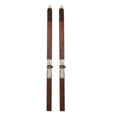 Dekoracyjne Narty z Kijkami Retro 140cm