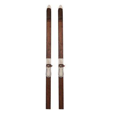 Dekoracyjne Narty z Kijkami Retro 140cm 2