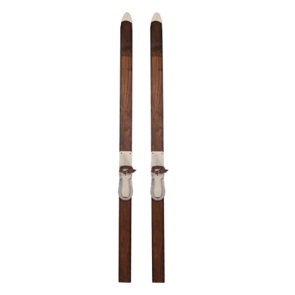 Dekoracyjne Narty z Kijkami Retro 140cm