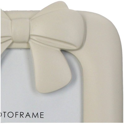 Ramka z Kokardą Kremowa Bow  3