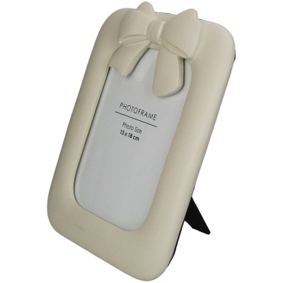 Ramka z Kokardą Kremowa Bow  6