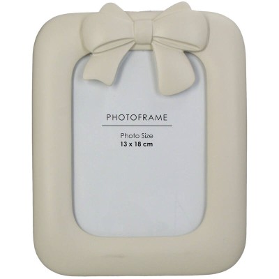 Ramka z Kokardą Kremowa Bow  2