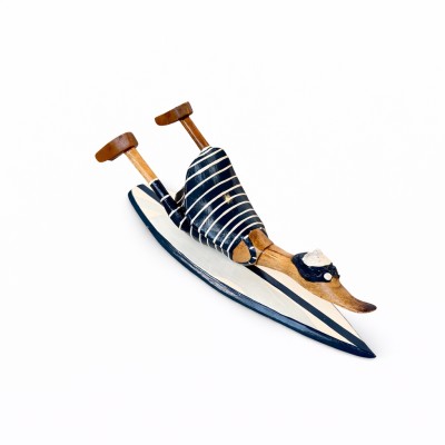 Dekoracja Kaczka na Desce Surfingowej  3