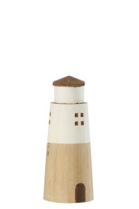 Dekoracja Latarnia Morska Natural 19cm