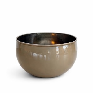 Metalowa Osłonka Taupe  Śr. 25cm