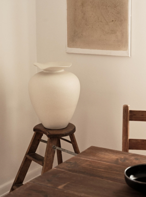 Designerski Wazon Florentina Biały Broste Copenhagen Wys. 32cm 4