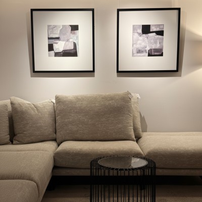 Obraz Ash I Abstrakcja w Ramie 80x80cm 3