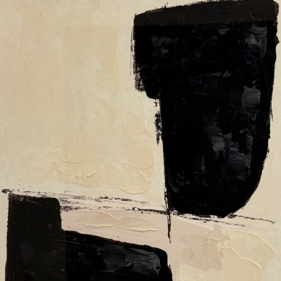 Obraz Coal I Abstrakcja w Ramie 60x80cm 3