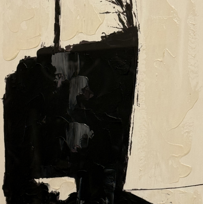 Obraz Coal II Abstrakcja w Ramie 60x80cm 3