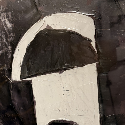 Obraz Basalt II Abstrakcja w Ramie 60x60cm 3