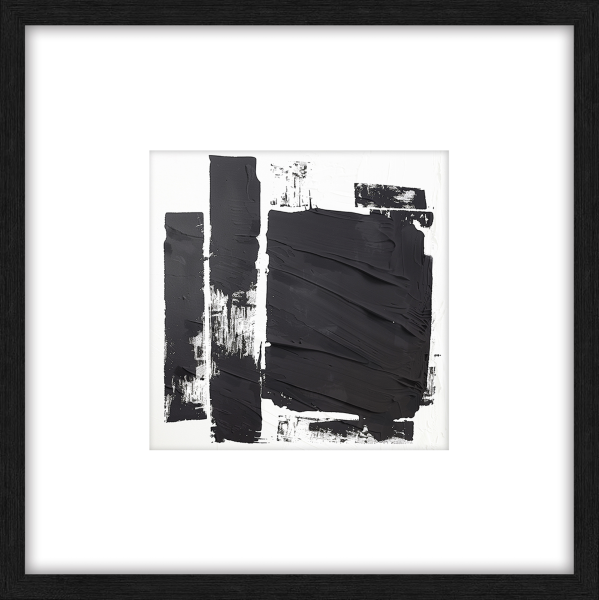 Obraz Basalt III Abstrakcja w Ramie 60x60cm