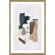 Obraz Fjord II Abstrakcja w Ramie 80x120cm