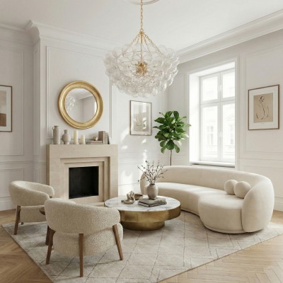 Designerska Lampa Wisząca Como L 4