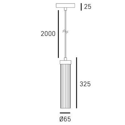 Lampa Wisząca Quincy Black 3