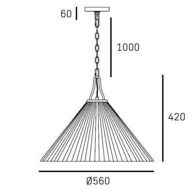Lampa Wisząca Providence 4