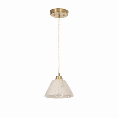 Elegancka Lampa Sufitowa Nila Mosiądz S Szer. 17cm 2