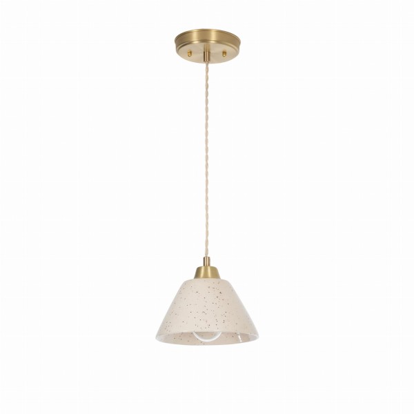 Elegancka Lampa Sufitowa Nila Mosiądz S Szer. 17cm